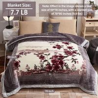 Mantas Western Polyester Raschel Blankets Wholesale, Turkish Rachel Quilt Blanket Flannel Fleece Blanket