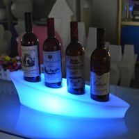 Secchiello per Ghiaccio Quadrato in Plastica LED Moderno con 16 Colori Cambiabili, Telecomando, Impermeabile IP65 per Champagne, Bar, Arredamento, Hotel, Casa