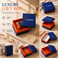 Petites Boîtes Cadeaux Élégantes Personnalisées en Carton Rigide, Couvercle et Base Séparés, avec Lamination Mate