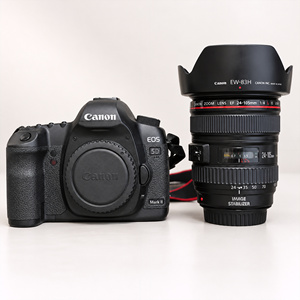Appareil photo numérique reflex professionnel d'occasion EOS 5D2 <span class=keywords><strong>5D</strong></span> <span class=keywords><strong>Mark</strong></span> 2 + objectif 24-105 mm d'origine Ca Non - Product Image 3