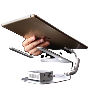 Présentoir anti-vol de bureau en alliage, support de sécurité stable <span class=keywords><strong>pour</strong></span> <span class=keywords><strong>tablette</strong></span>, <span class=keywords><strong>pour</strong></span> ipad, <span class=keywords><strong>samsung</strong></span> pad, air mini - Product Image 1