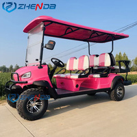Voiturette de golf électrique Livraison gratuite Prix bon marché Hors route Clubcar Kandi Mini Icon Batterie au lithium de luxe fabriquée en Chine 48v 72v 4 places