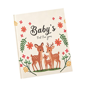 <span class=keywords><strong>Livre</strong></span> <span class=keywords><strong>de</strong></span> souvenirs personnalisé pour les 5 premières années, album photo, journal, scrapbook avec papier offset - Product Image 5