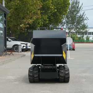 Mini Dumper XN500 Crawler <span class=keywords><strong>Power</strong></span> <span class=keywords><strong>Barrow</strong></span> Self-Unloading <span class=keywords><strong>Garden</strong></span> <span class=keywords><strong>Loader</strong></span> untuk Penggunaan Rumah Mini Track Dumper - Product Image 4
