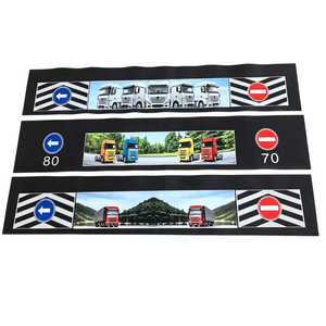 Anti-Sail <strong>Mud</strong> Flaps For Semi Truck Custom Logo PU &amp; Rubber <strong>Guards</strong> With Spray Suppression Design Thermoplastic Polyurethane <strong>Guard</strong> - Product Image 1