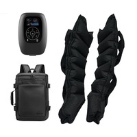Bottes Circulation sanguine Air Compression jambe masseur Machine sans fil Compression récupération bottes pied mollet et jambe Massage