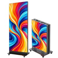 Módulo de Pantalla LED Plegable Modular para Promoción en Centros Comerciales, Pantalla LED Flexible Personalizada de Gran Tamaño, Video Wall LED