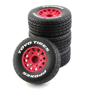 Style urbain 4PCS PPoxes TOVO Pneus 113MM 1/10 Short Course Truck Wheel 12mm/14mm/17mm Hex Slash <span class=keywords><strong>Senton</strong></span> HuanQi 727 Remo Hobby - Product Image 2