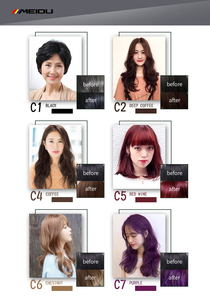 Bajo MOQ Oem Label Fast 3 en 1 Ginger Herbal Care Lavado suave Natural Tailandia Orgánico Japonés Marrón negro Tinte para el cabello Champú - Product Image 6