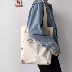 Best Selling Custom Canvas <b>Tote</b> <b>Bag</b> with <b>Zipper</b> Closure Fashion Canvas <b>Bag</b> Custom logo with logo Printed Canvas Crossbody <b>Bag</b> - Product Image 3