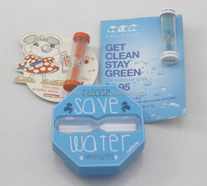 Bán buôn tiết kiệm nước nhựa Octagon cát đồng hồ 5 phút đồng hồ cát tắm hẹn giờ cho phòng tắm - Product Image 6