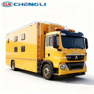 Sinotruk HOWO Nuevo Camión de Rescate y Camping Diésel para 8 Personas, Vehículo de Apoyo a Respuesta de Emergencia de 18t para Base de Misiones de Ayuda en Desastres - Product Image 2