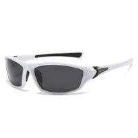 Nouvelles lunettes de soleil jaunes à vision nocturne lunettes de soleil polarisées pour la conduite sportive moto UV400 lunettes D120