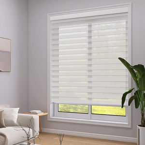 ستائر نوافذ ذكية tuya zigbee alexa بالتحكم الصوتي عن بعد ستائر مزدوجة الطبقة معتمة ستائر حمار وحشي للنوافذ - Product Image 1