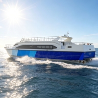 Grandsea Nouveau Bateau Taxi Aquatique en Aluminium de 19,8 m avec 74 Places, Moteur Diesel Inboard, pour Passagers et Équipage, à Vendre