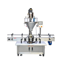 JIANFENG 10-5000g Machine de remplissage semi-automatique à vis sans fin pour poudre sèche avec pesage et remplissage de bouteilles