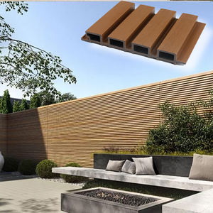 ألواح جدارية WPC بتصميم ريفي حديث للديكور الداخلي للمنزل، توريد مباشر من المصنع، مقاومة للماء للاستخدام الخارجي والحمامات في الفيلات والحدائق - Product Image 2