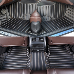 Autobo ----- Tapis de sol en cuir carbone, tapis de sol complets, diamant, pour Toyota, pour Prius, Versa, <span class=keywords><strong>Qashqai</strong></span>, A1, GT 86, voitures - Product Image 1