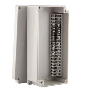 Boîte de jonction étanche IP67 en plastique ABS, boîte de dérivation de câbles extérieure résistante à la pluie, surface blanche scellée - Product Image 5