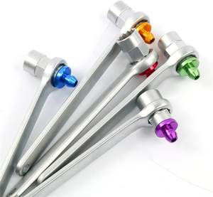 Kit de clé de purge de <span class=keywords><strong>frein</strong></span> à main, clé à 12 points et Valve de contrôle, 3/8 pouces, tuyau d'embrayage fluide - Product Image 2