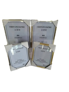 Cadre de miroir en alliage d'<span class=keywords><strong>aluminium</strong></span> Longtai, personnalisé, format A4 pour table, A3 pour mur, dessin simple, dessin latéral - Product Image 5