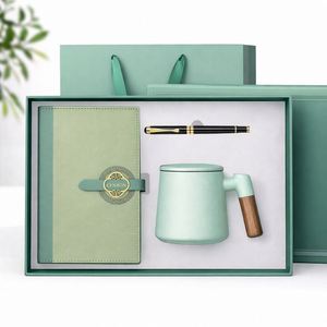 High End Corporate Gift Set with Office Notebook Mug and Pen for Promotional Use - Product Image 6