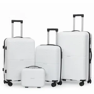 pp拉杆箱行李箱旅行行李箱套装4件户外行李箱