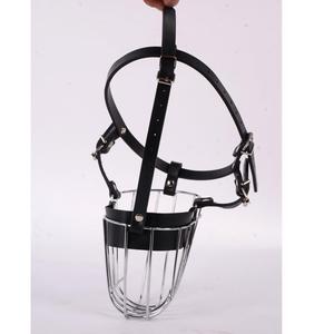 사용자 정의 크기 독일 셰퍼드 개 총구 단단한 클래식 스타일 리본 장식 훈련을위한 강철 충격 방지 및 녹 무료 - Product Image 4