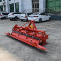 Tracteur agricole à 3 points de haute qualité Rotary Tiller Paddy Multi Rotovator avec boîte de vitesses et moteur en vente