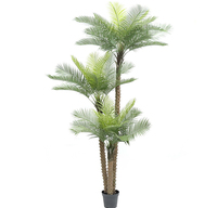 Vente en gros nouveau grand palmier vert bonsaï cocotier artificiel
