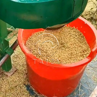 Mini batteuse à riz paddy, batteuse à maïs, millet, sorgho et haricots