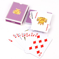 Cartes de poker en plastique de qualité supérieure pour casino, logo personnalisé, style saoudien, Baloot populaire, imperméables, 100% PVC, 54 cartes
