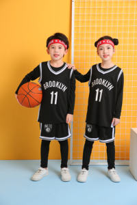 بدلات رياضية صيفية للأطفال 2026 من البوليستر الشبكي لكرة السلة، زي موحد للأولاد من بولو كارلس - Product Image 4