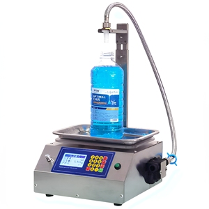 Machine de remplissage de bouteilles semi-automatique CSY-L10 à bas prix, petite, en acier inoxydable, avec pesage quantitatif de haute précision pour les boissons - Product Image 5