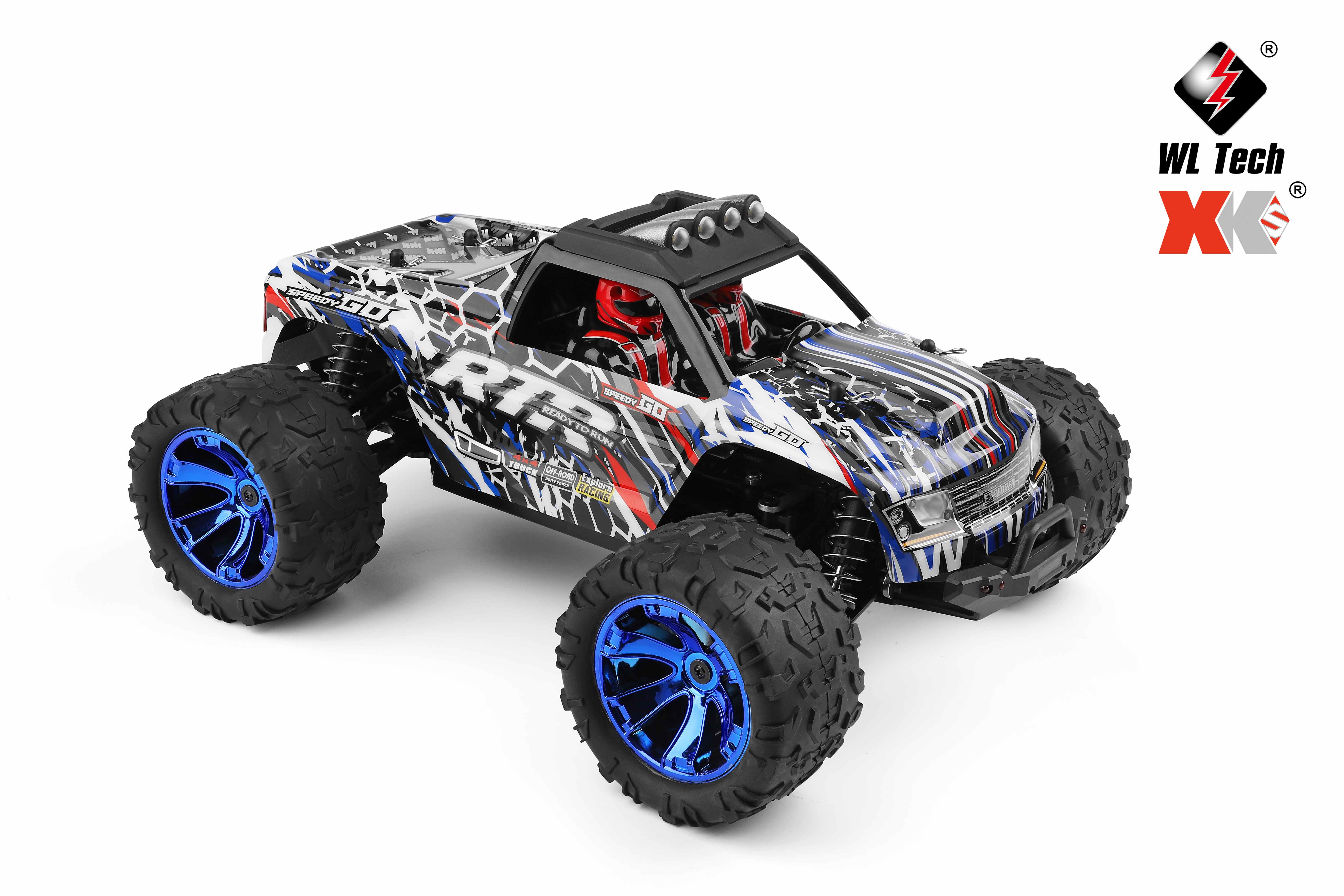 Wltoys 144018 RC Cars - High Speed 4WD Remote Control Toys