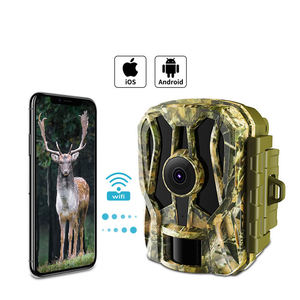 Caméra de chasse extérieure <span class=keywords><strong>HDKing</strong></span> étanche IP65, déclenchement en 0,4 seconde, longue durée de vie de la batterie, prise en charge du panneau solaire, vision nocturne - Product Image 2