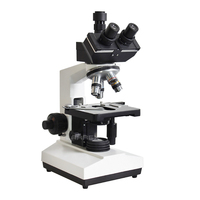 Professional 40X-1600X Halogen Illuminated Digital HD Optical Zoom Trinocular Microscope 45 Inclined Head Mechanical Stage for