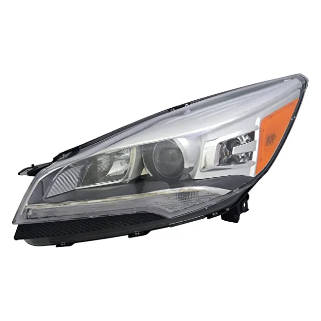 Flyingsohigh Xenon far için 2013 2014 2015 2016 Ford kaçış kafa kafa lambası ışığı FO2502311 CJ5Z-13008-B