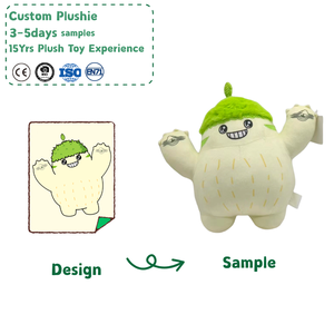 Peluche Anime Personalizzato <span class=keywords><strong>da</strong></span> 30 cm Basato su Immagine, Giocattolo in Peluche OEM, Design Personalizzato - Product Image 1