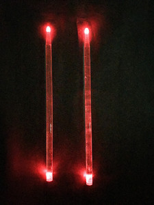 Baguettes <span class=keywords><strong>de</strong></span> batterie acryliques pour instruments <span class=keywords><strong>de</strong></span> <span class=keywords><strong>musique</strong></span> Baguettes LED lumineuses - Product Image 5