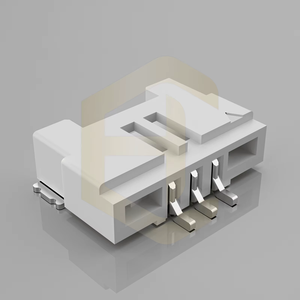 Connecteur fil-circuit imprimé en nylon et bronze phosphoreux HC-DFI4A125-2P-30PWT-04, connecteur de fil électrique en cuivre TE JST MOLEX A2005 - Product Image 2