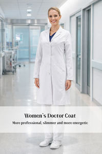 Uniformes de Hospital, Chaquetas Blancas de Doctora Personalizadas OEM ODM para Mujer - Product Image 2