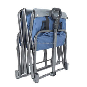 High Quality 4 Wheels Camping <strong>Cart</strong> Trail Collapsible Folding <strong>Beach</strong> Wagon For Outdoor Garden <strong>Beach</strong> - Product Image 4