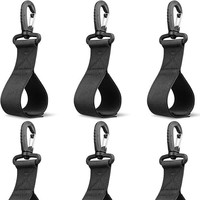Support de pagaie de kayak adhésif double face avec sangle auto-agrippante en nylon et clip de pagaie pour rangement de kayak de pêche
