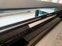 Printer Spanduk Bendera 1.32m Format Lebar Printer Sublimasi Bendera Dua Sisi dengan Kepala I3200 untuk Pencetakan Kain Spanduk Bendera