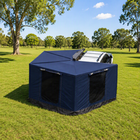 Paroi latérale universelle pour auvent de véhicule à 270 degrés, accessoire d'extension pour SUV, fourgonnette et camping