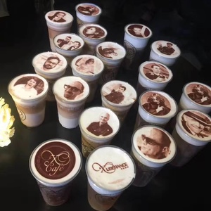 หัวพิมพ์กาแฟ EB-FM1 รุ่น XP600 ความละเอียด 600dpi รองรับ Wi-Fi ใช้หมึกกินได้สำหรับลายลาเต้อาร์ตบนฟองกาแฟ ควบคุมด้วยหน้าจอสัมผัส - Product Image 4