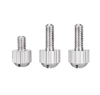 Vis à tête ronde nickelée Phillips, sur mesure, pour châssis d'ordinateur, panneau, vis moletée M3 M4, fabrication OEM