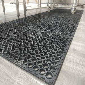 Wet Area Oil Grease Resistant Heavy Duty Anti Slip Restaurant Industrial <strong>Rubber</strong> <strong>Kitchen</strong> Floor <strong>Mats</strong> - Product Image 4