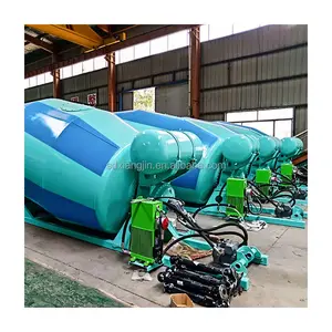Support Customised 8CBM Concrete Barrel Mixer High Quality Cement Mixing Tanks